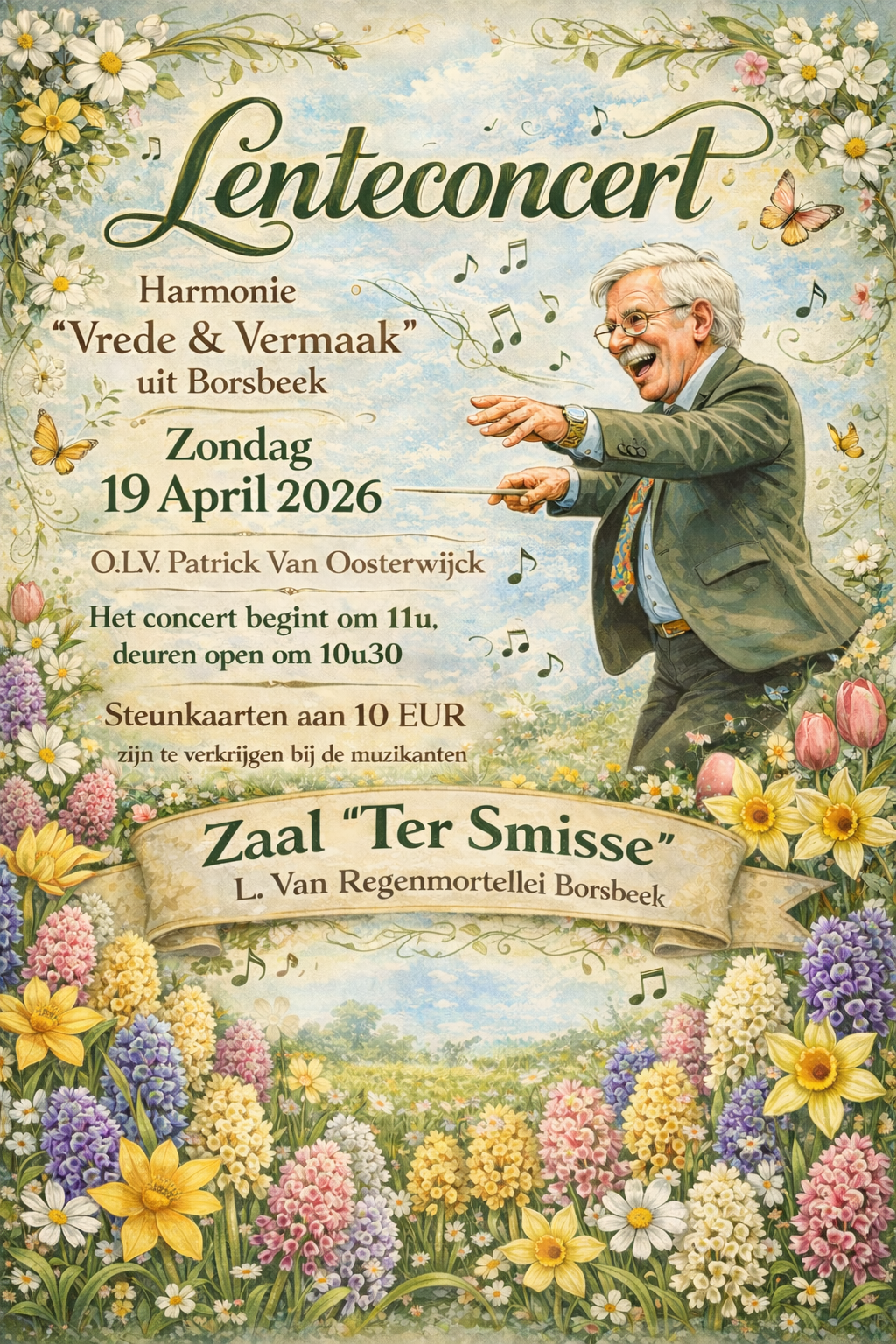 Lenteconcert van de Harmonie Vrede en Vermaak
