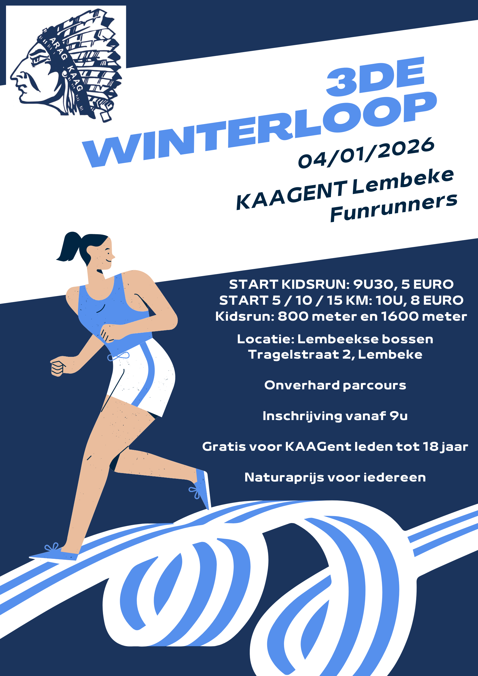 Winterloop Funrunners Lembeke