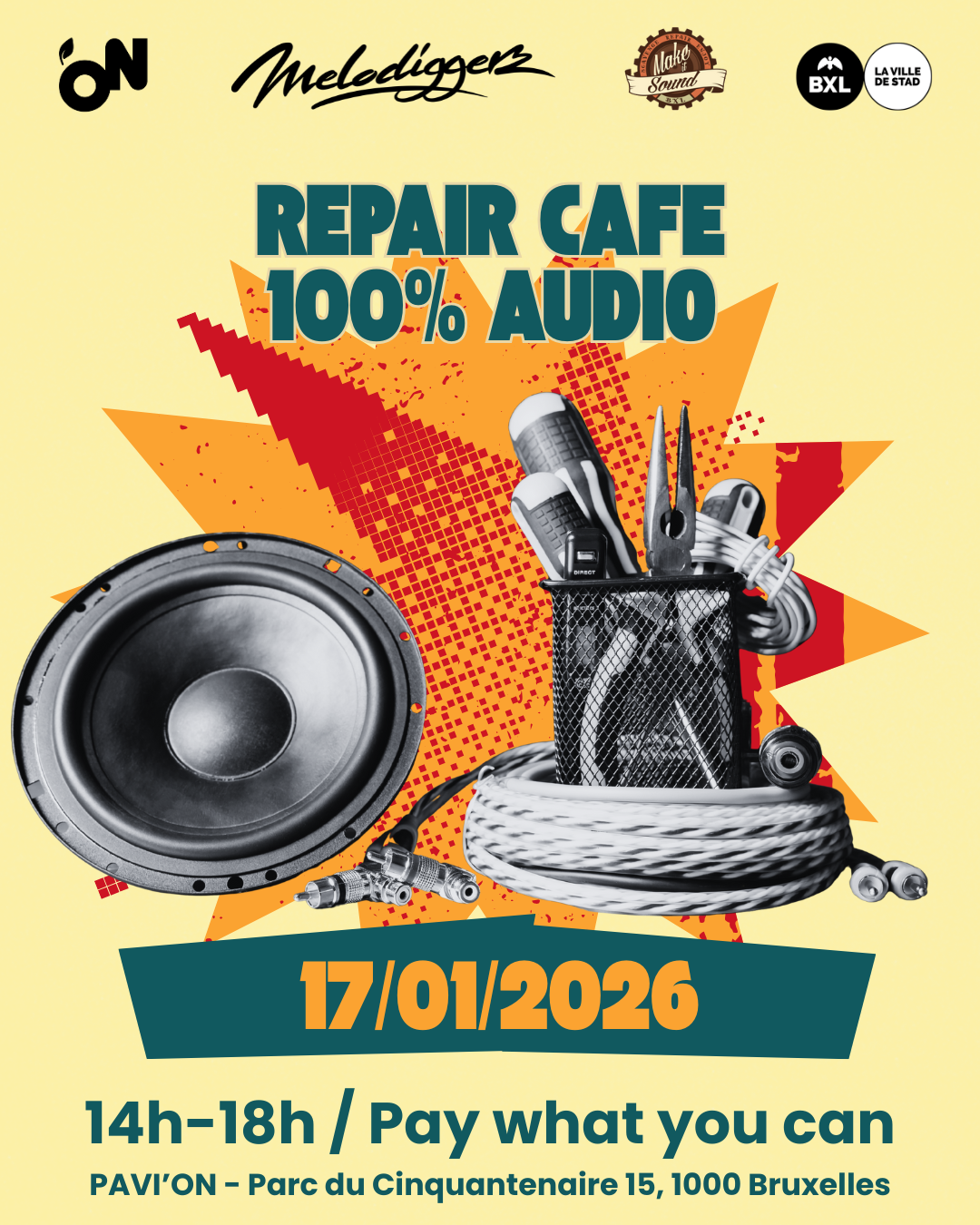 MUSICOLOGY #1 : Repair Café 100% Audio