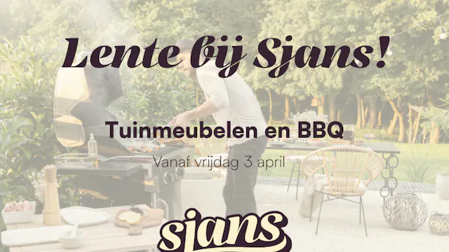 Tuinmeubelen & BBQ bij Sjans kringloopwinkel