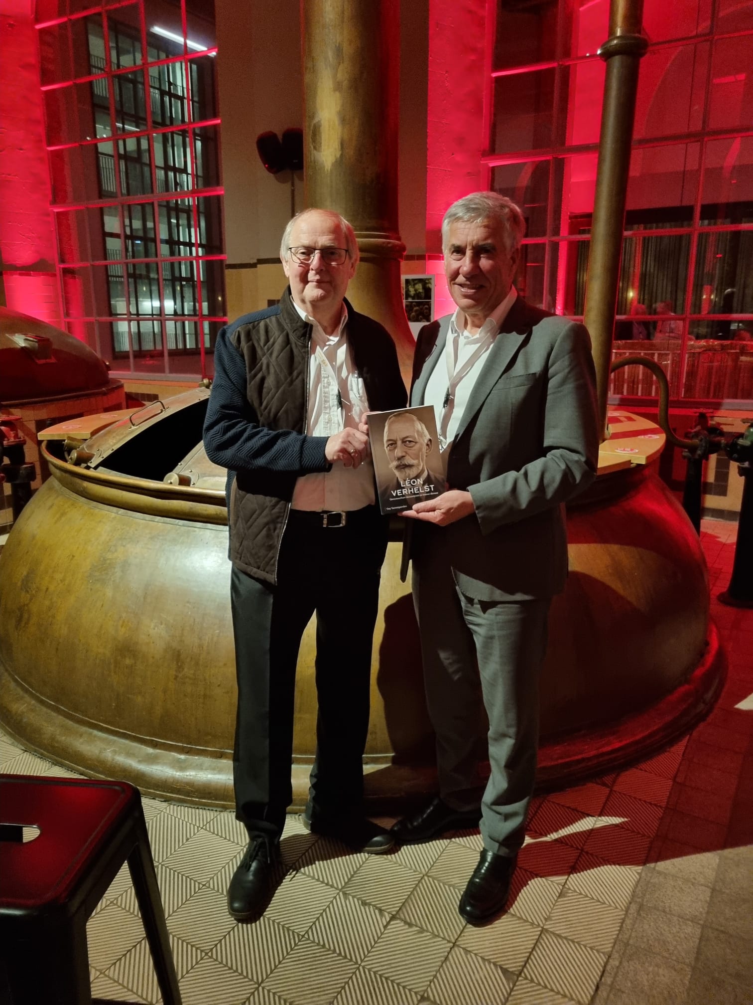 Guy Vanautgaerden bij presentatie van boek