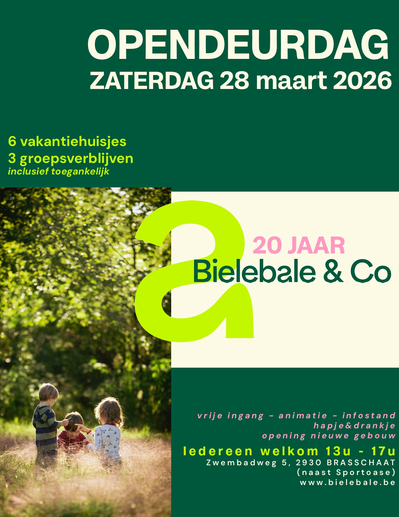 Opendeurdag 20 jaar Bielebale&Co