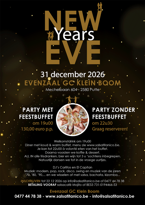 ✨ NEW YEAR’S EVE 2026: Diner & Party ✨