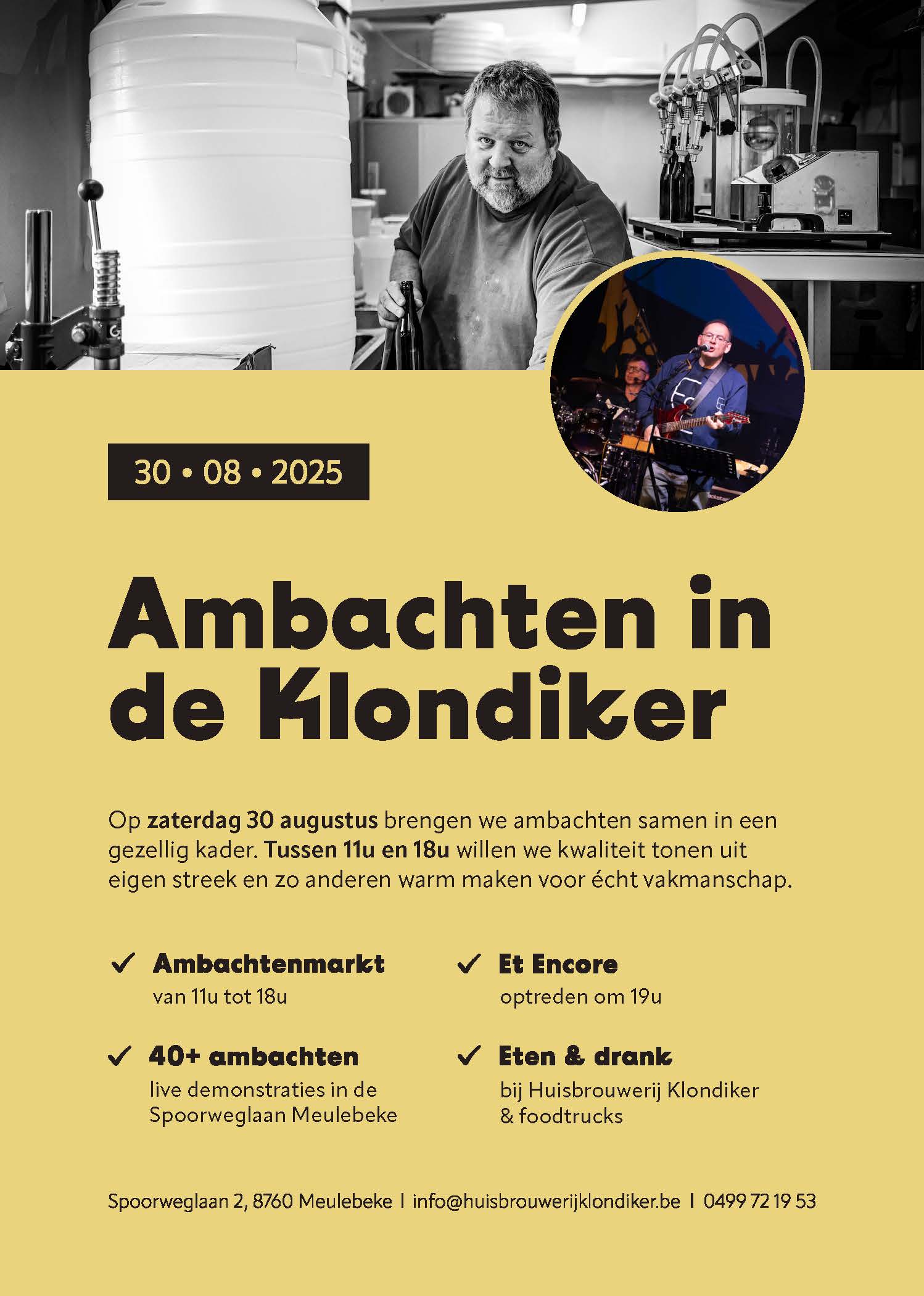 Ambachten in de Klondiker 2025