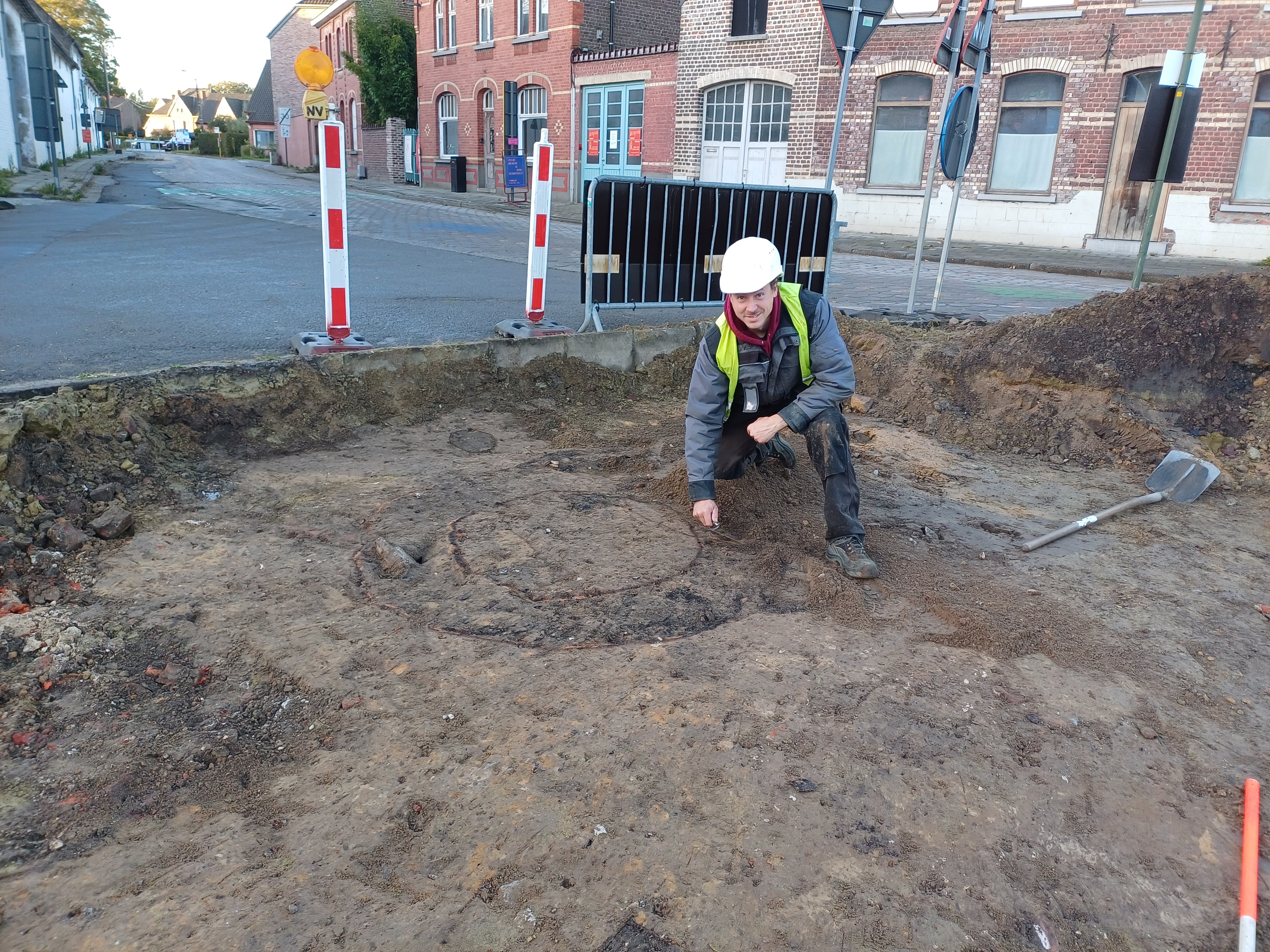 Archeoloog Jordi Bruggeman