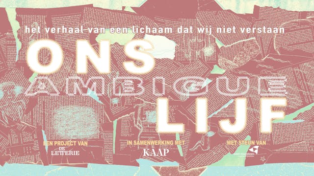 ONS AMBIGUE LIJF 3 denkdagen