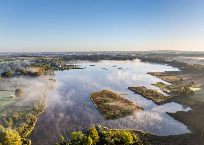 Vinnemeer vanuit de lucht