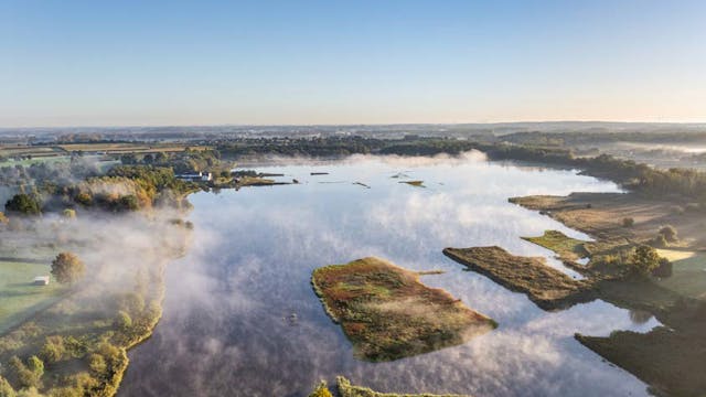 Vinnemeer vanuit de lucht