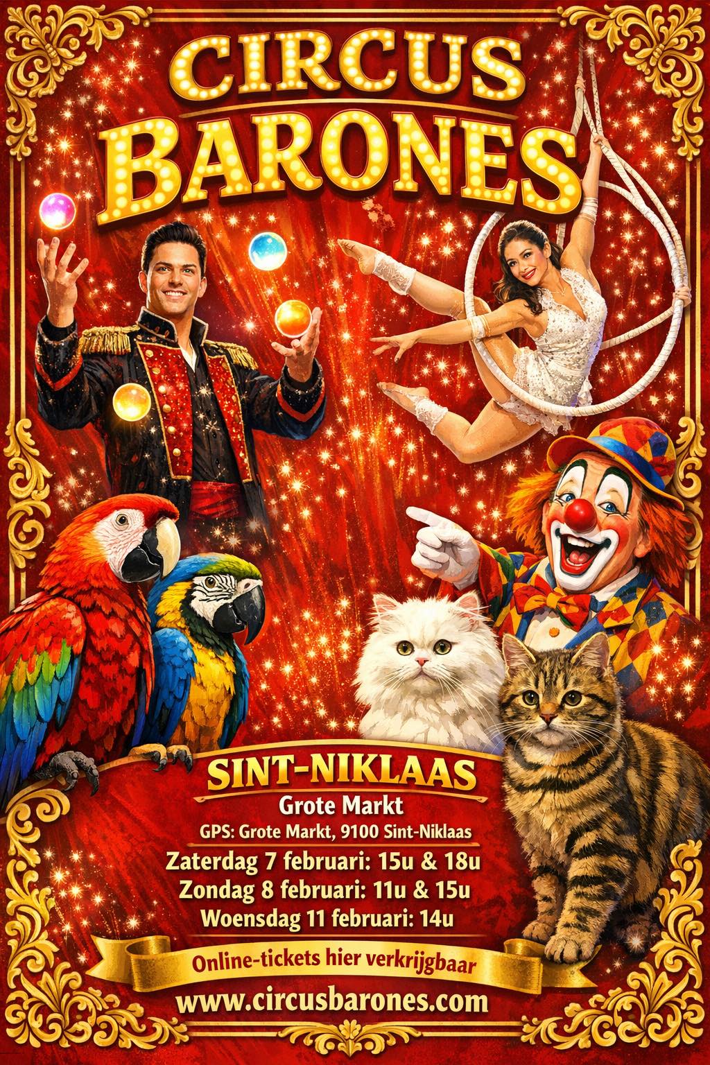 Affiche Circus Barones