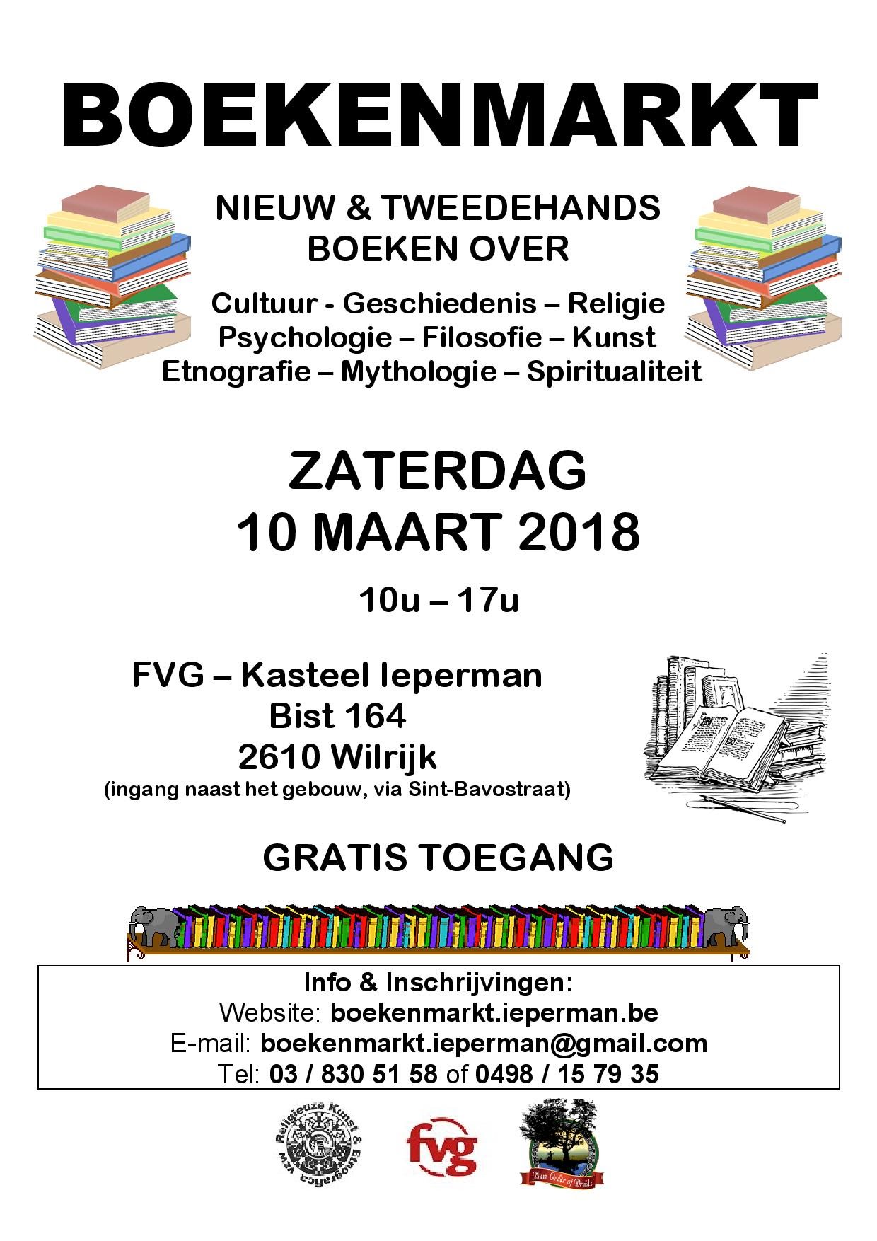 Boekenmarkt Ieperman