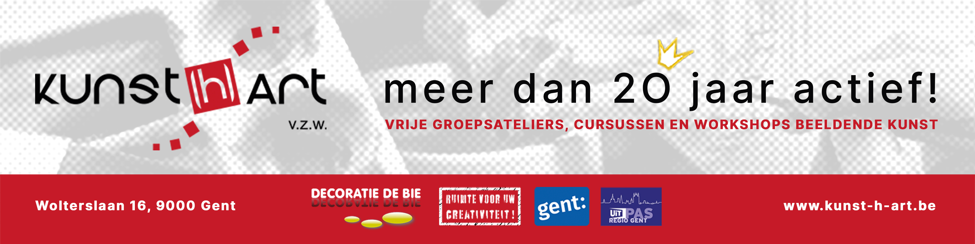 Kunst(h)art vzw banner