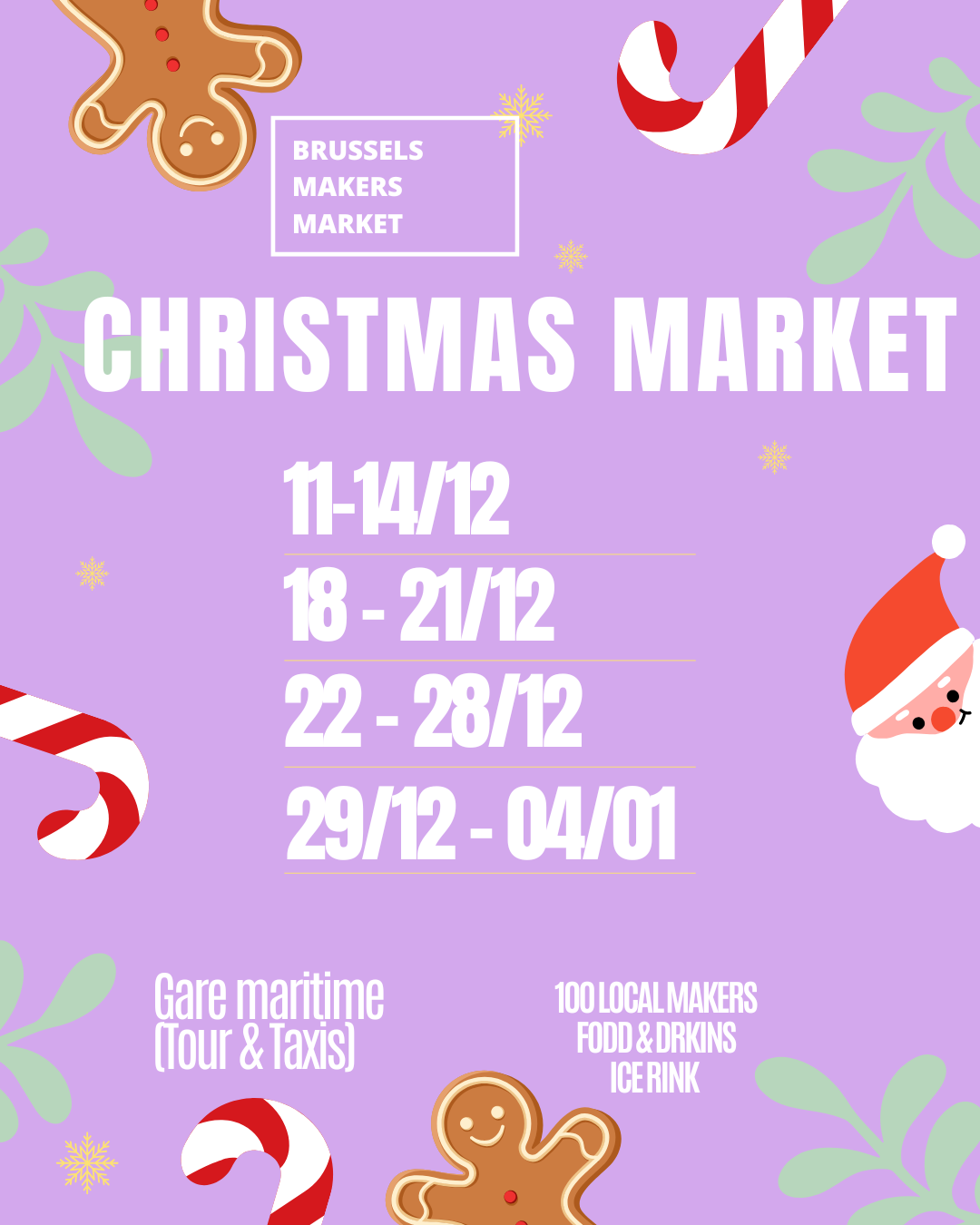 Brussels makers market - Christmas market