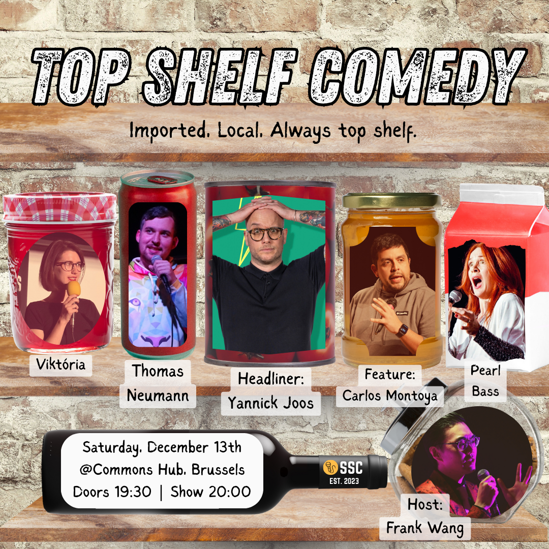 Top Shelf Comedy - Dec 13th!