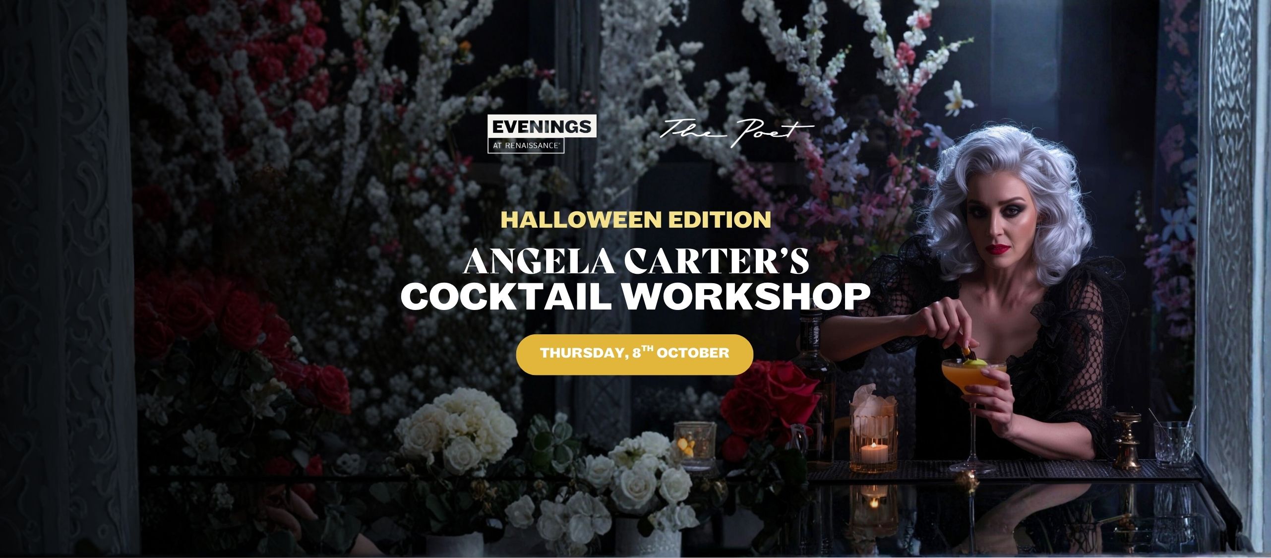 halloween cocktail workshop