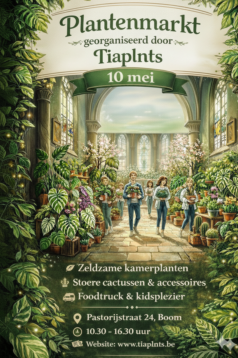 Plantenmarkt georganiseerd door Tiaplnts