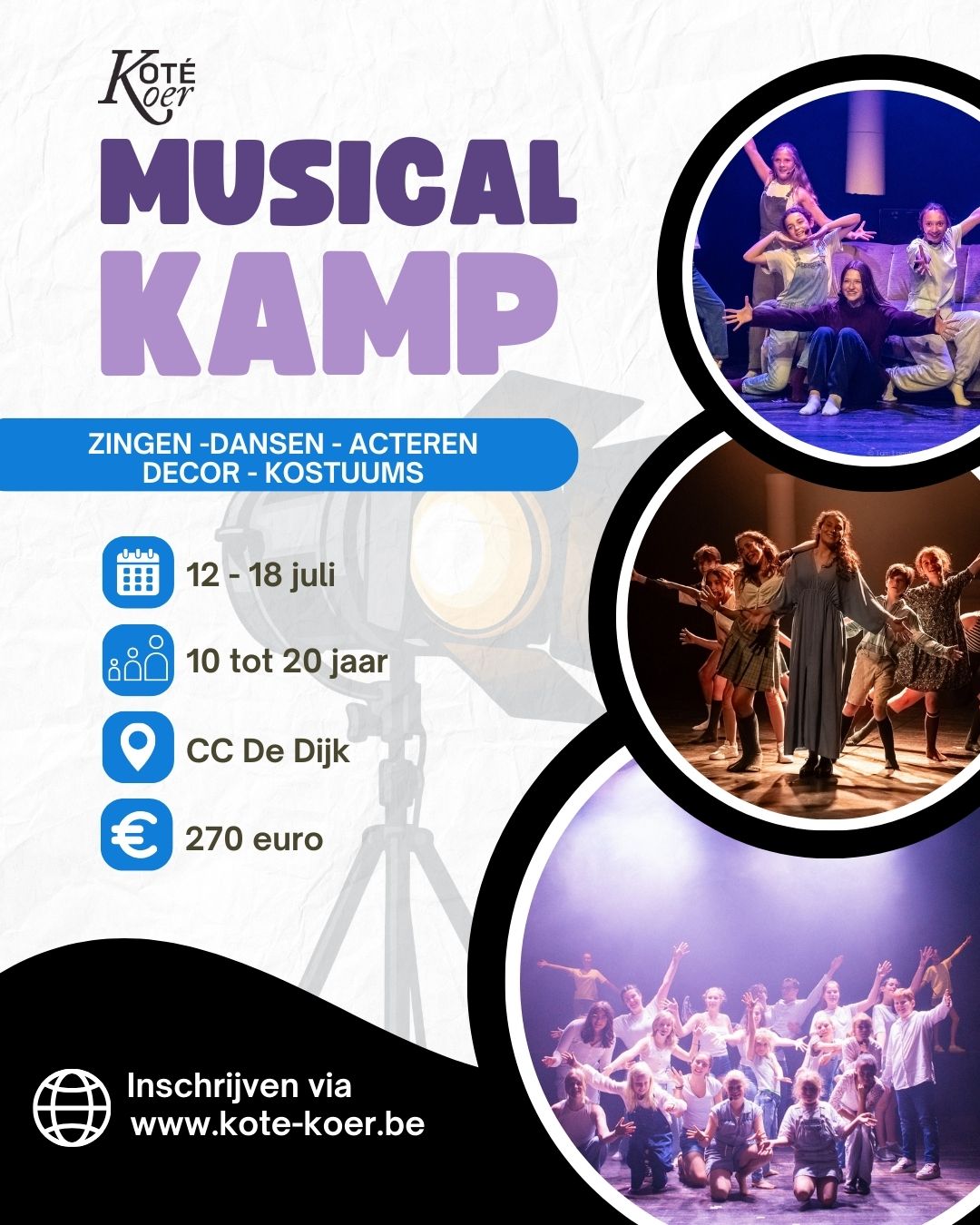 Musicalkamp KotéKoer