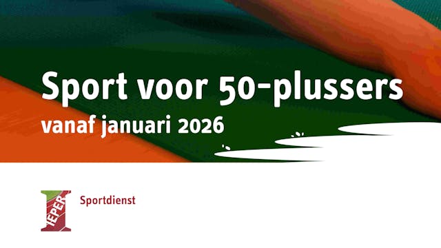 SENIORENSPORT VOORJAAR 2026