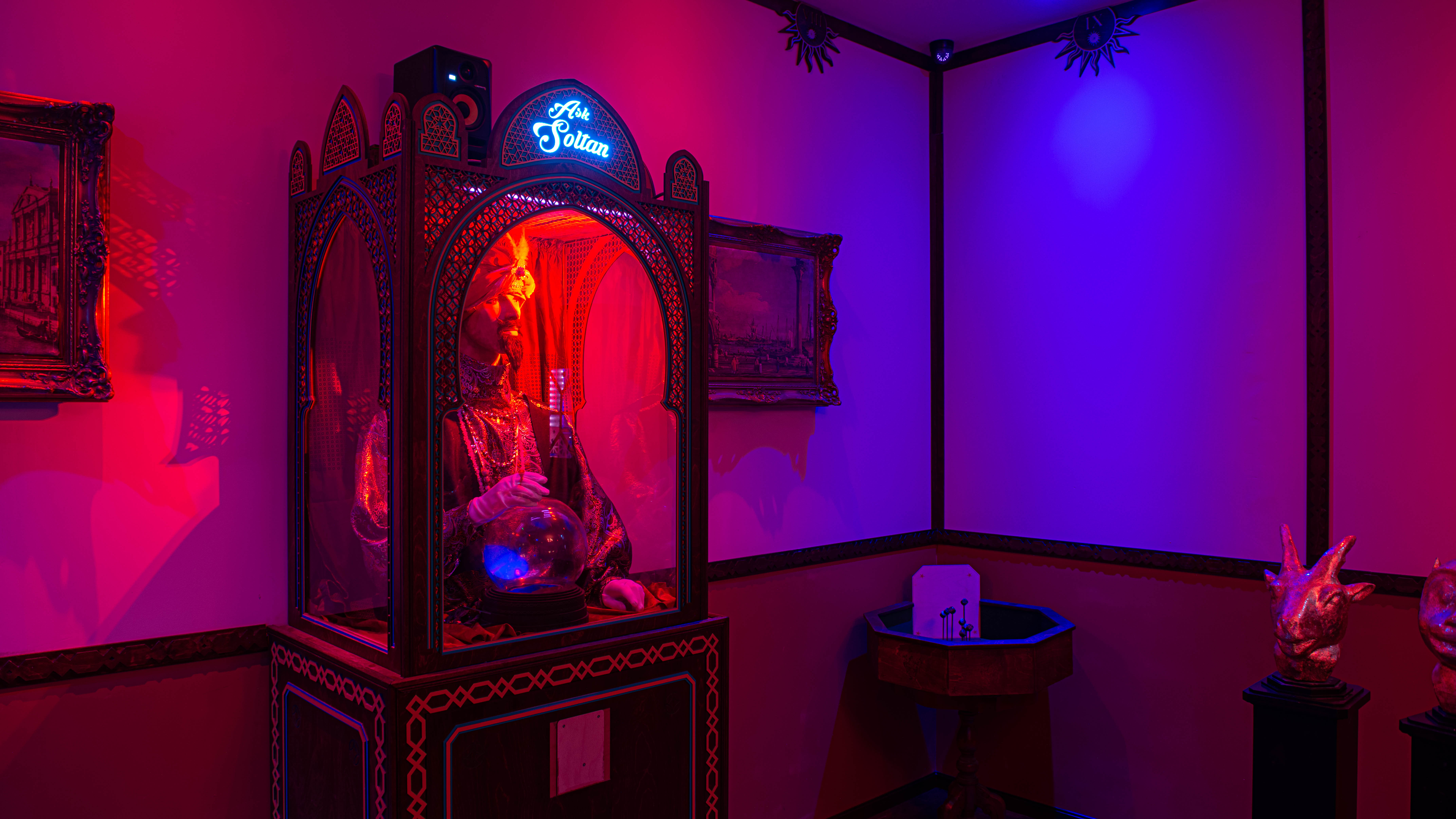 Dit is een foto van de escape room De Illusionist van de Kraakfabriek Escape Games.