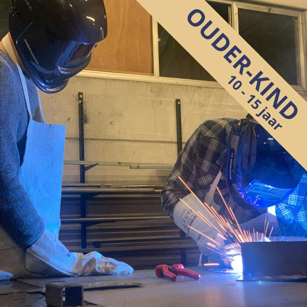 ouder-kind Workshop intro halfautomaat lassen INTTER