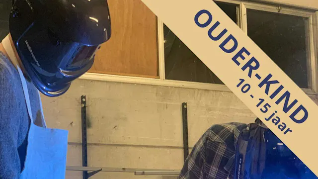 ouder-kind Workshop intro halfautomaat lassen INTTER