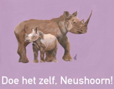 Doe het zelf neushoorn