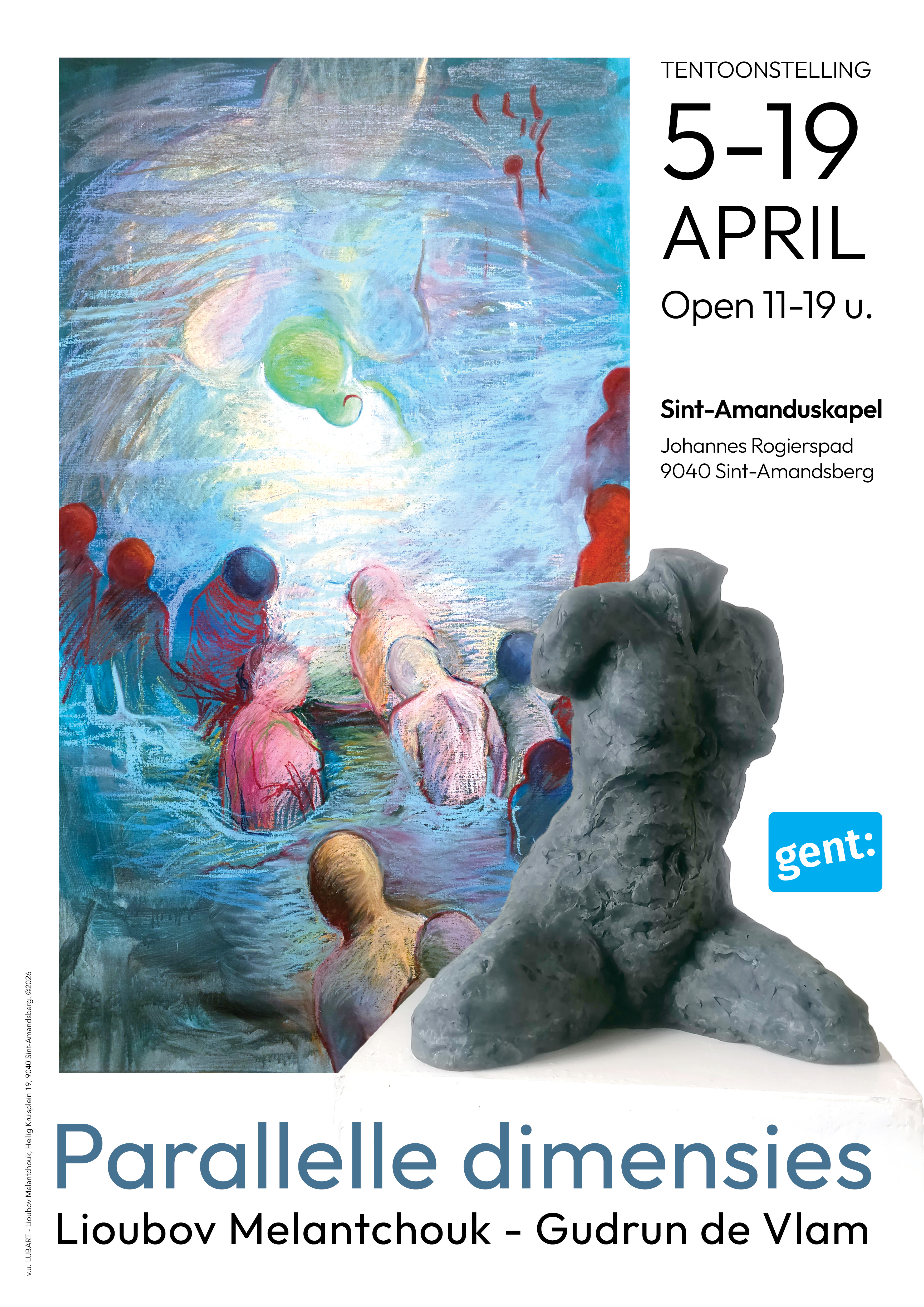Lioubov Melantchouk en Gudrun de Vlam met 'Parallelle Dimensies'