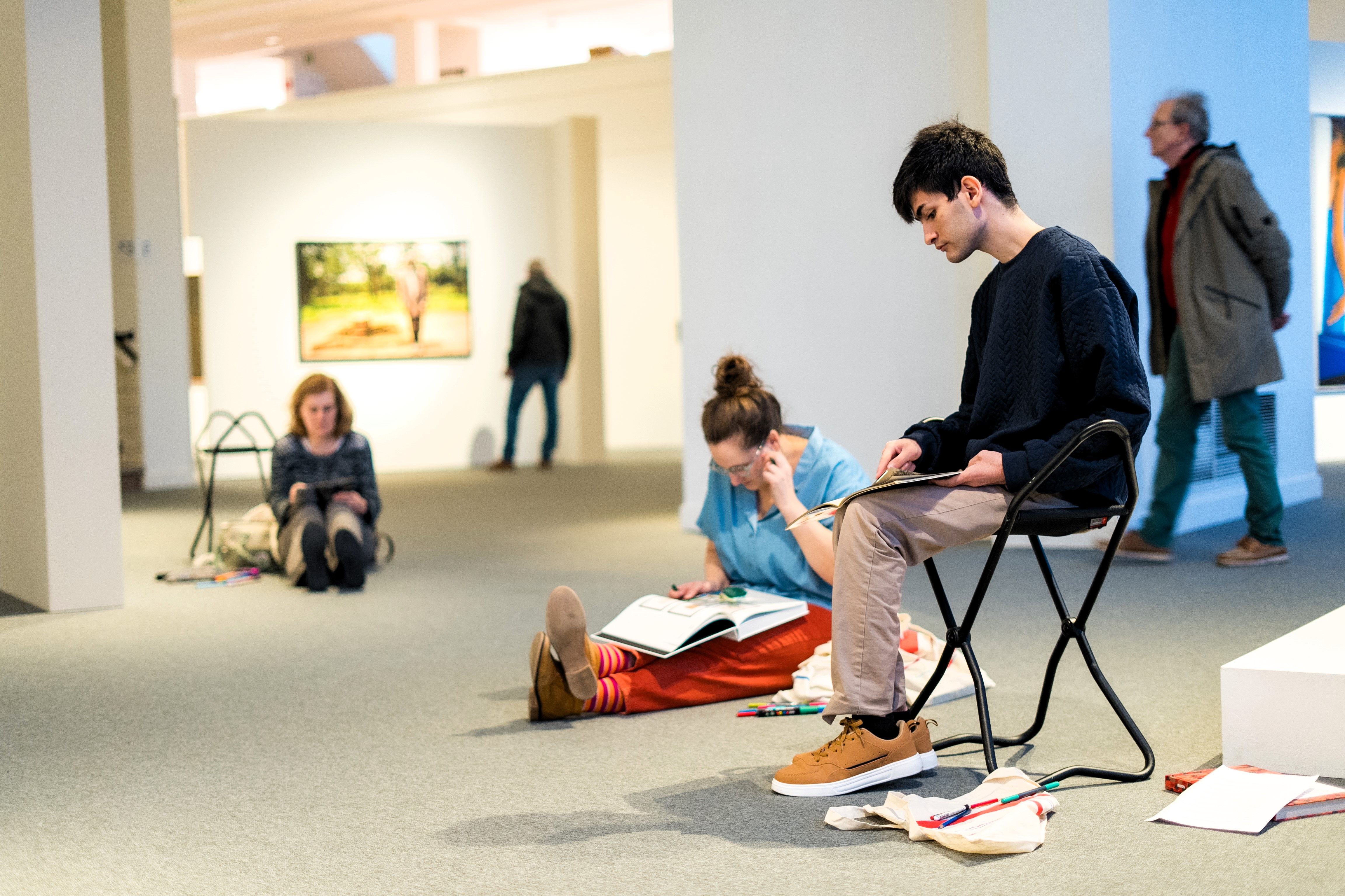 Het is zondag op zee!