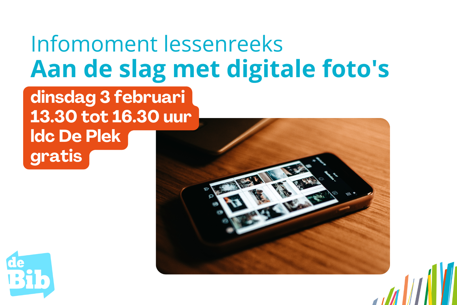 infomoment: aan de slag met digitale foto's