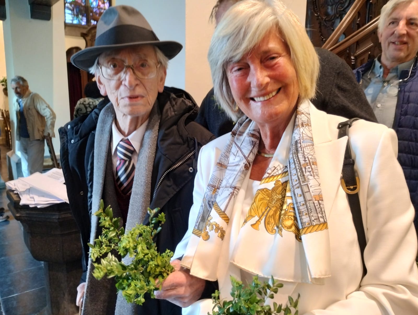 Palmzondag in de kerk van Sint-Martens-Latem