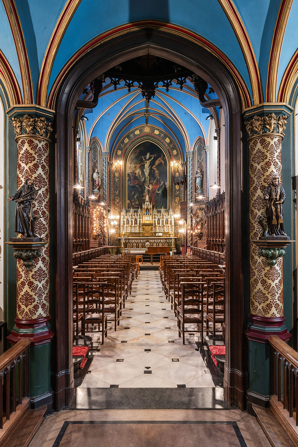 De neogotische kapel Van Celst