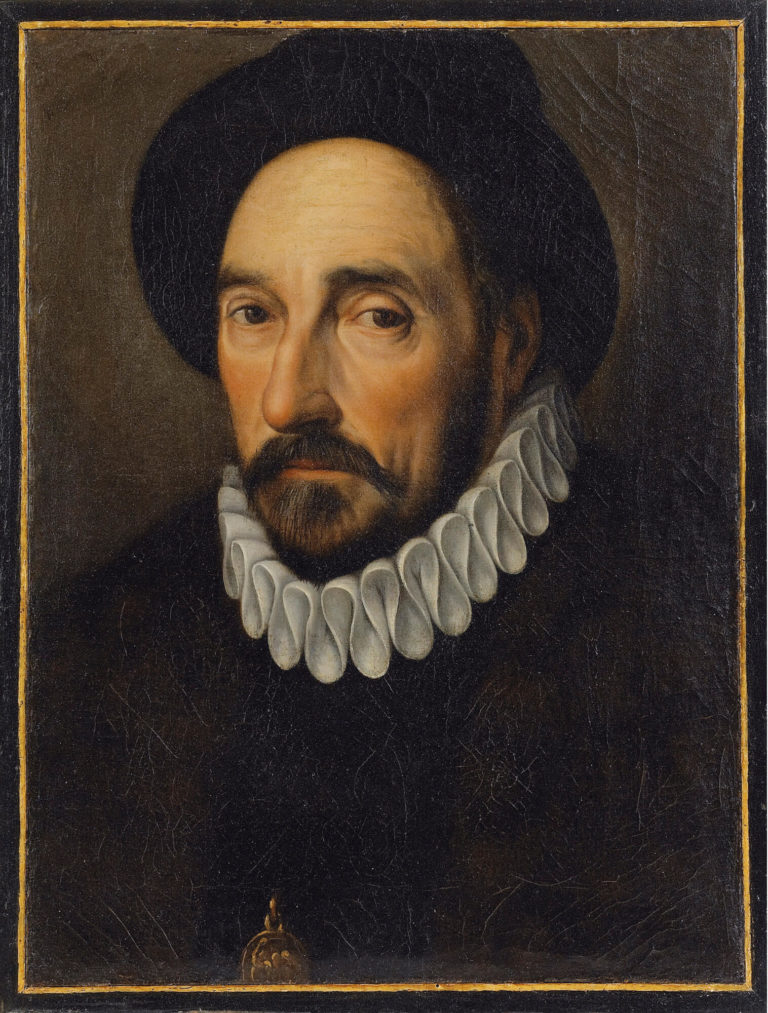 portret van Michel de Montaigen