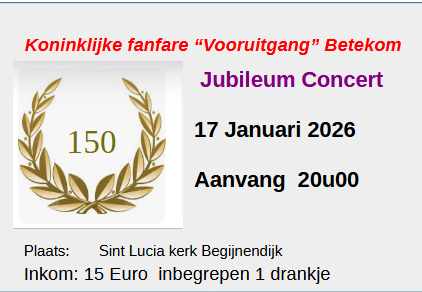 150 jaar K. Fanfare Vooruitgang 