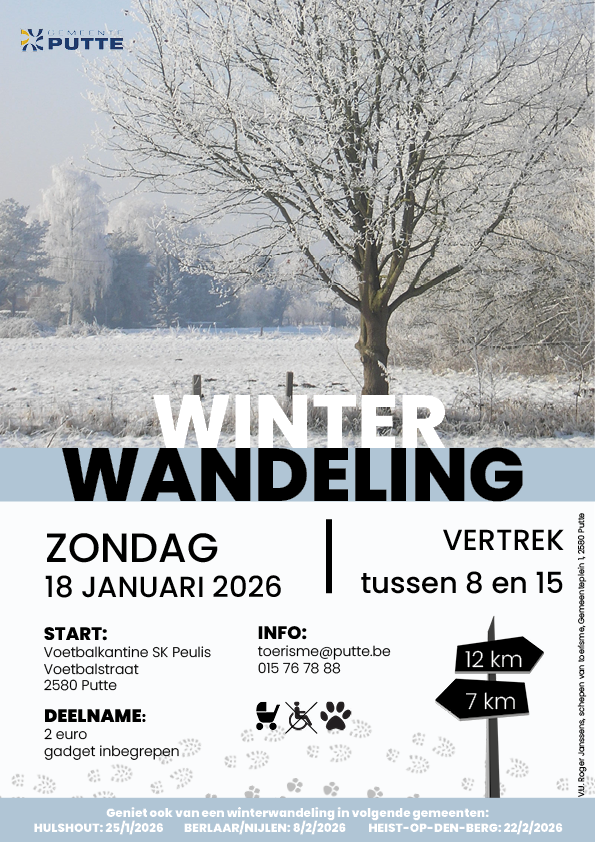 Winterwandeling Putte