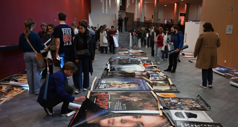 Posterbeurs bij Cinema ZED