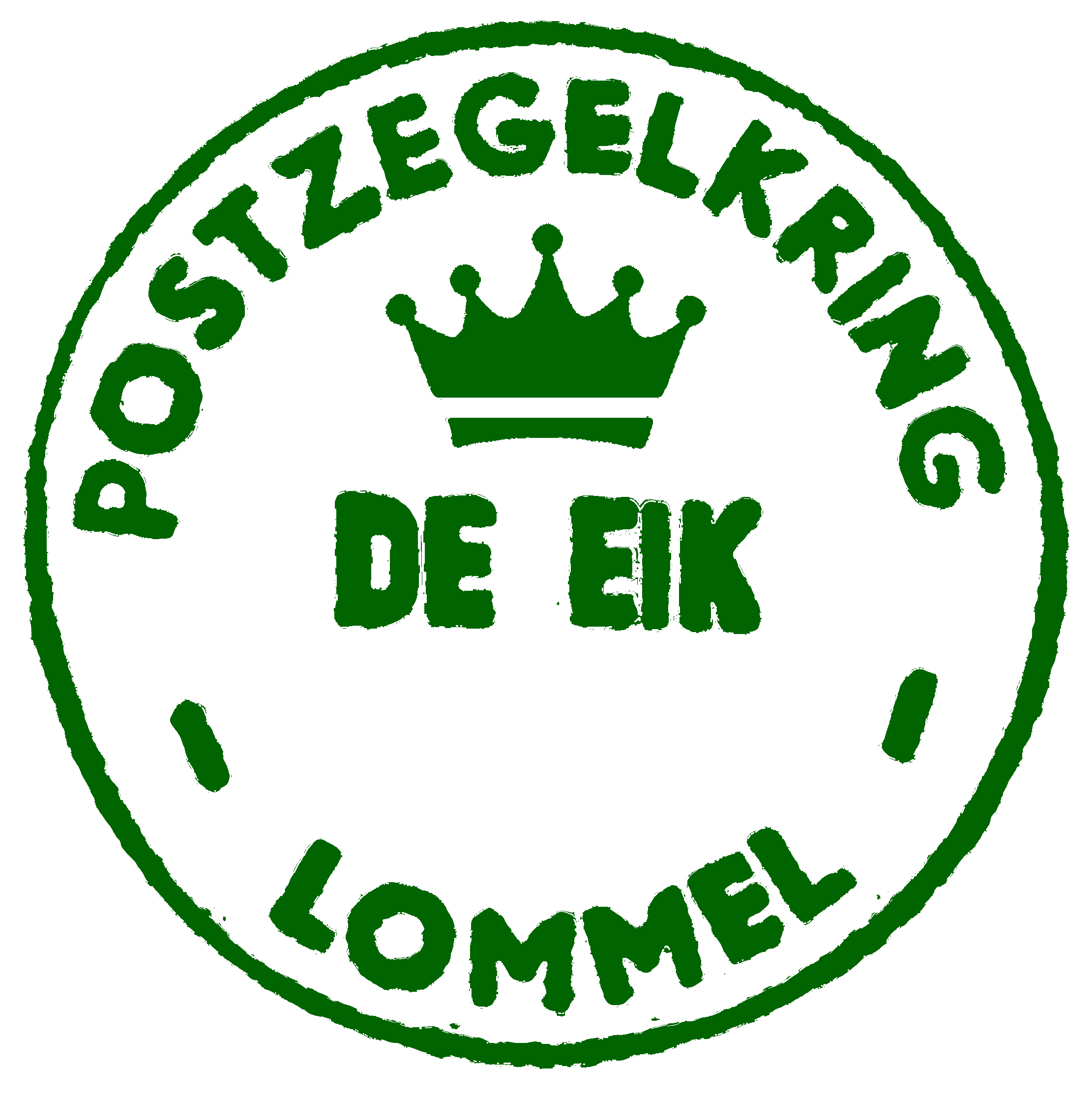 Logo Koninklijke Postzegelkring "De Eik" - Lommel