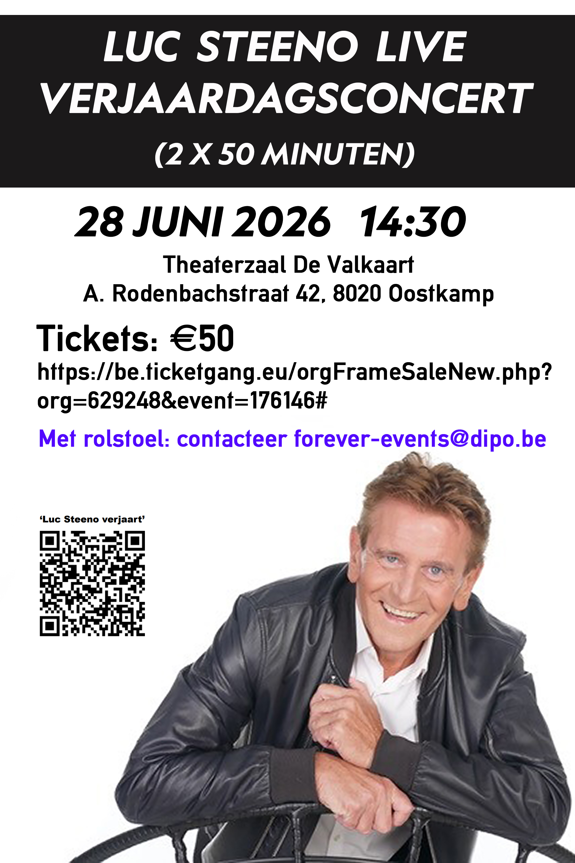 Verjaardagsconcert info, bestel je tickets hier