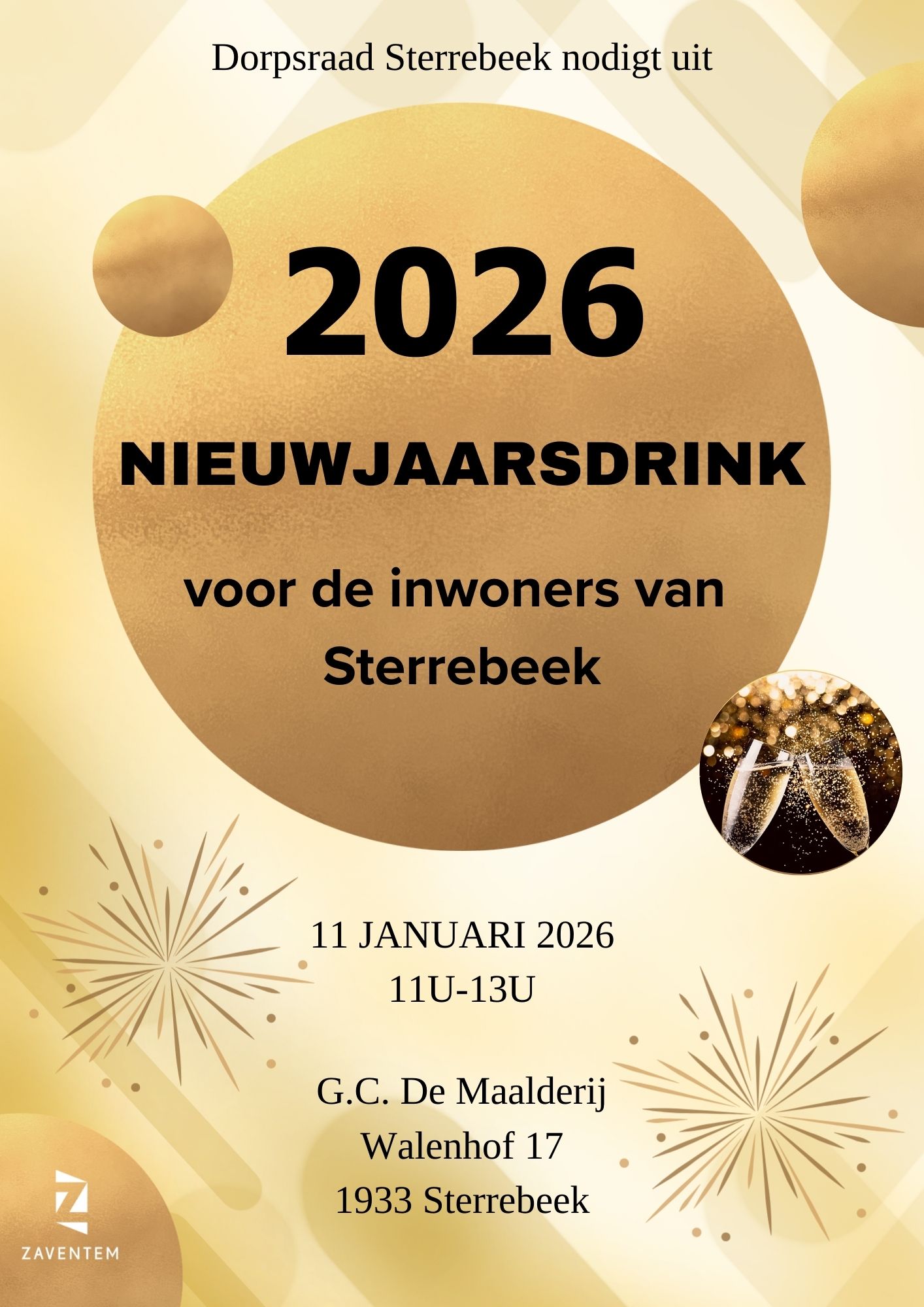 NIEUWJAARSDRINK STERREBEEK