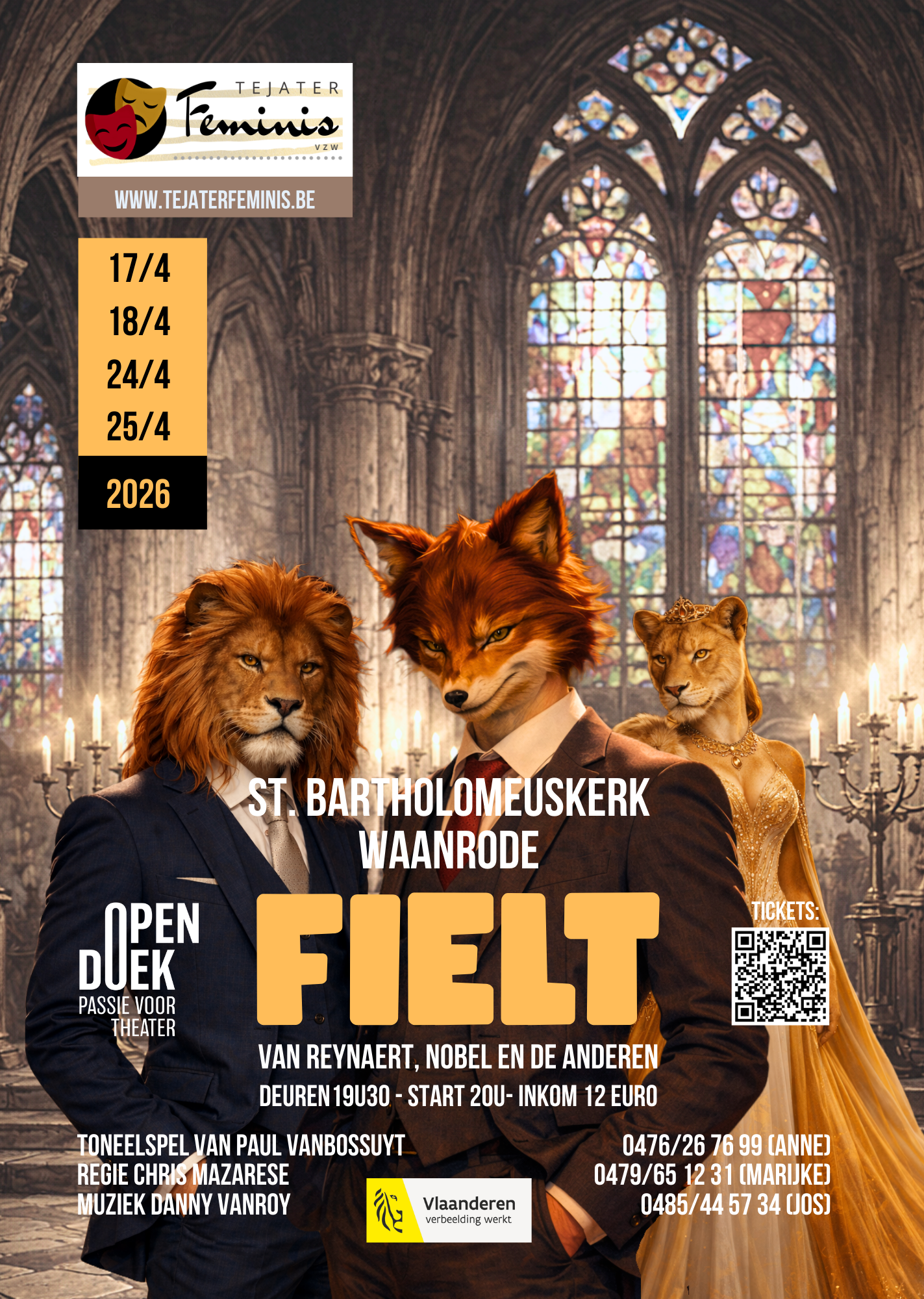 Fielt, van Reynaert, Nobel en de anderen...