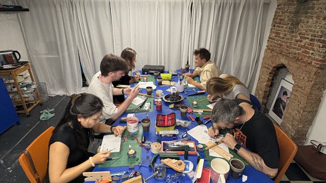 Wax carving workshop