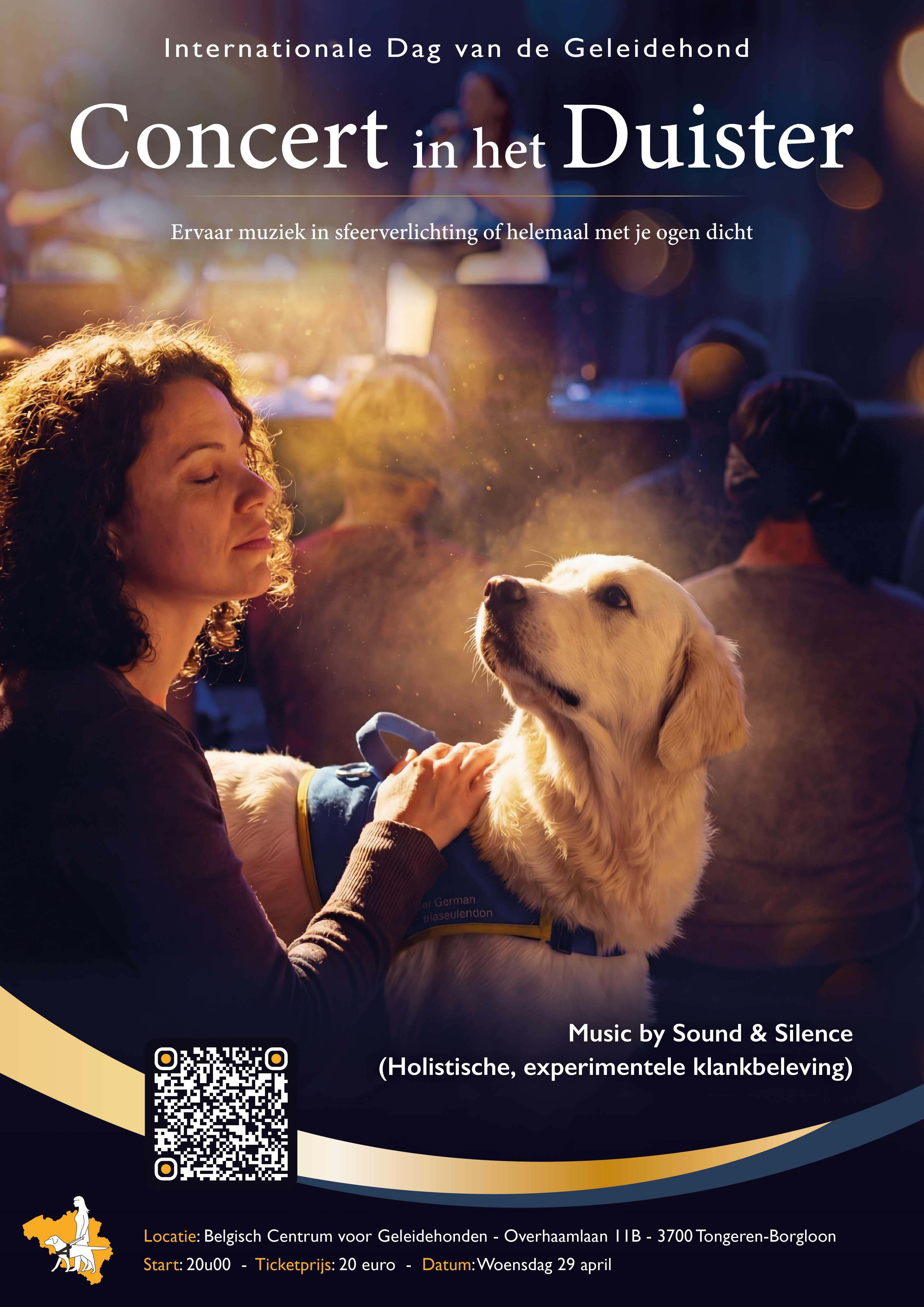 Affiche Concert in het Duister