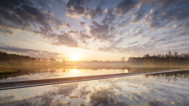 Fietsen door het Water