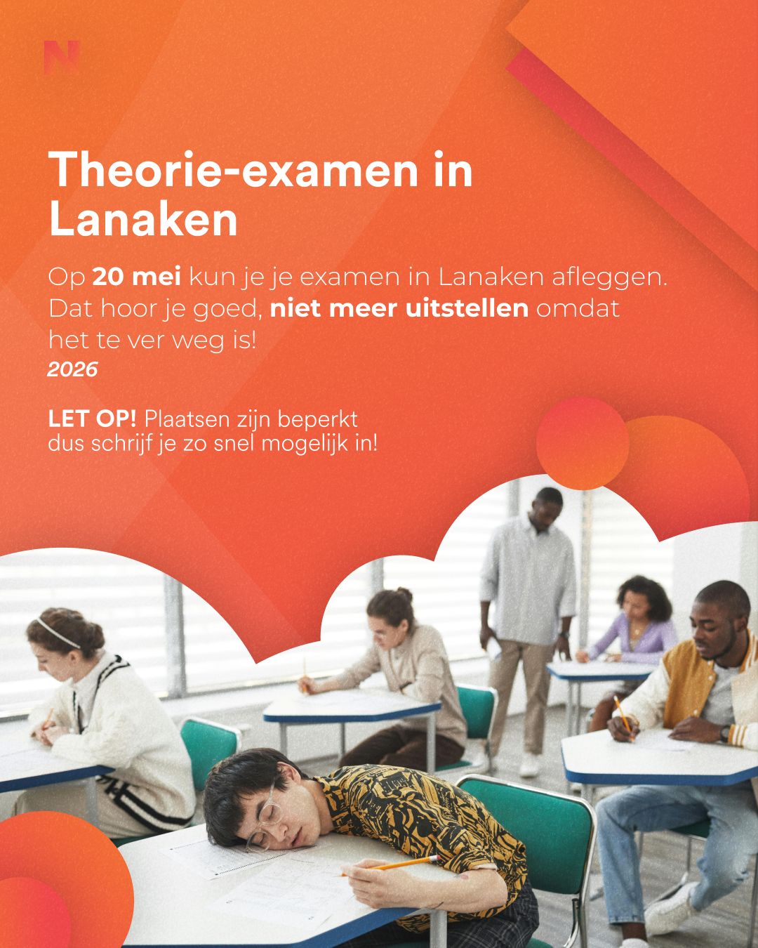 Theorie examen affiche