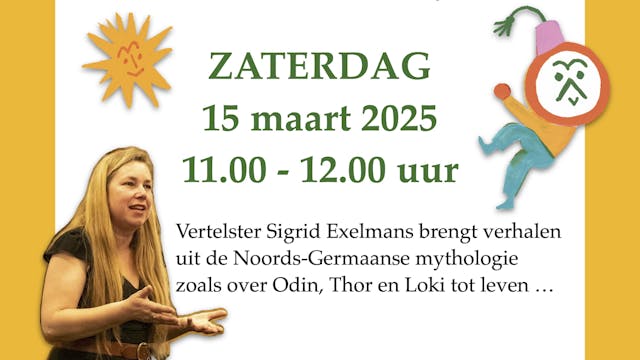 affiche vertelsessie jeugdboekenmaand 2025