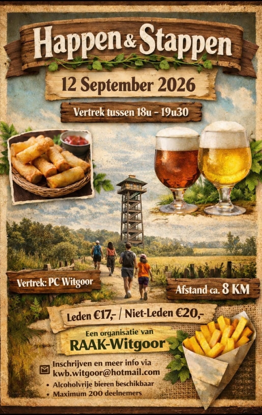Happen en stappen 2026