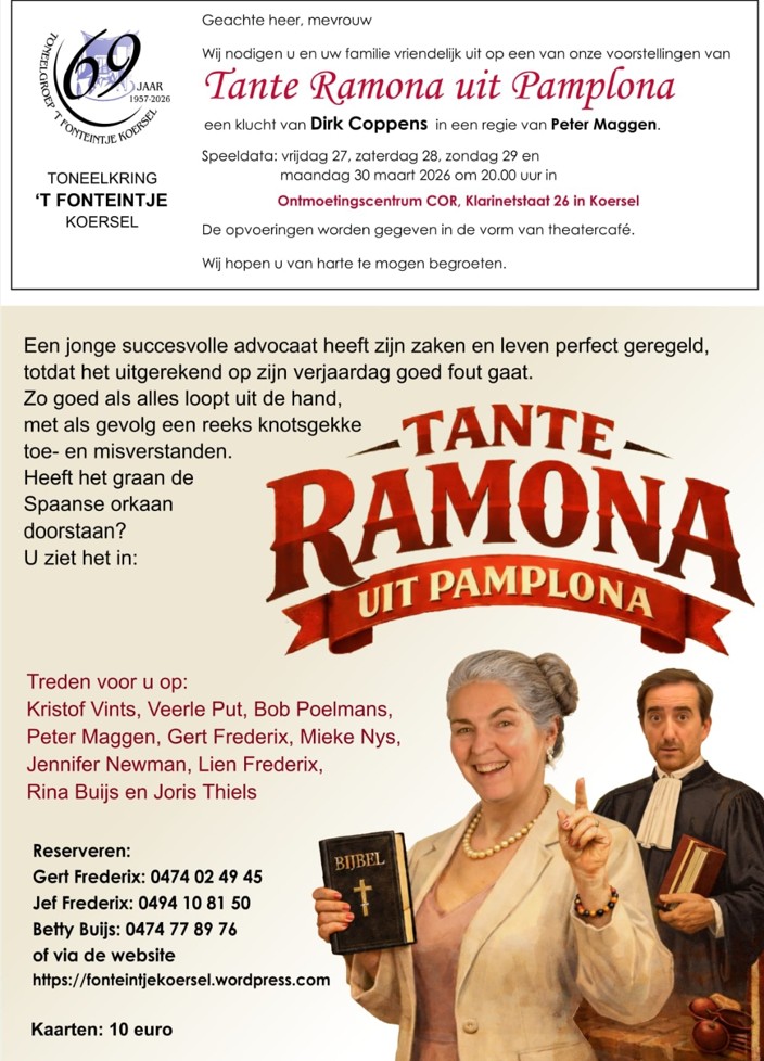 Tante Ramona uit Pamplona