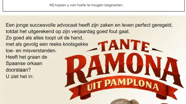 Tante Ramona uit Pamplona