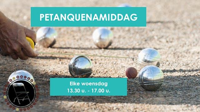 Petanquenamiddag