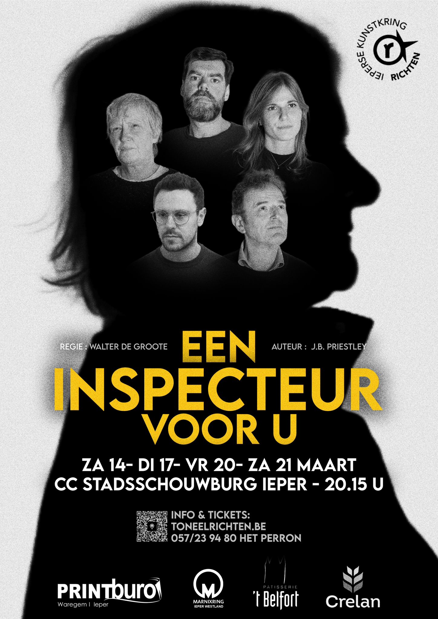 Affiche "Een inspecteur voor u"