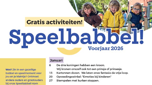 Speelbabbel Zandhoven