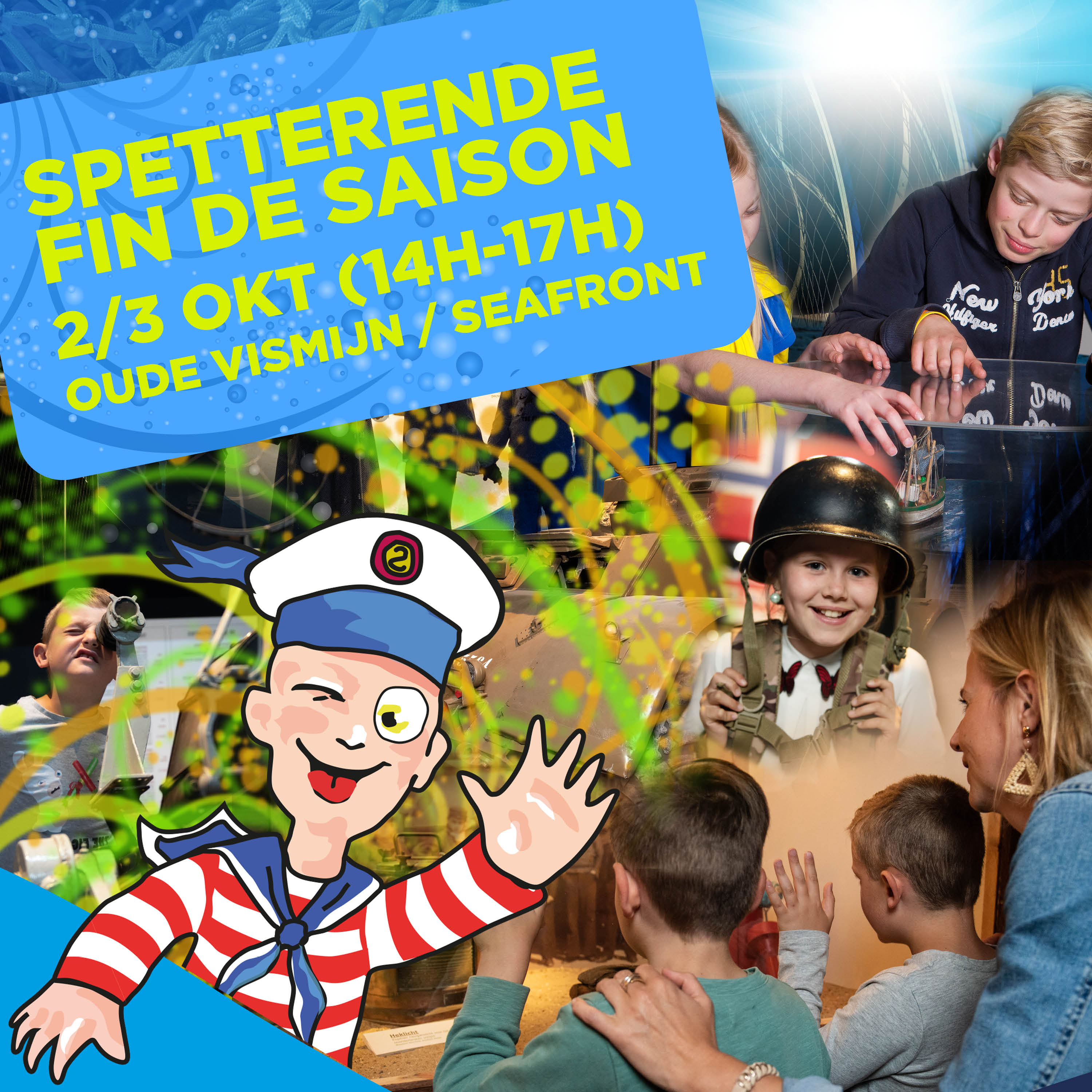 spetterend fin-de-saison weekend Oude Vismijn Seafront